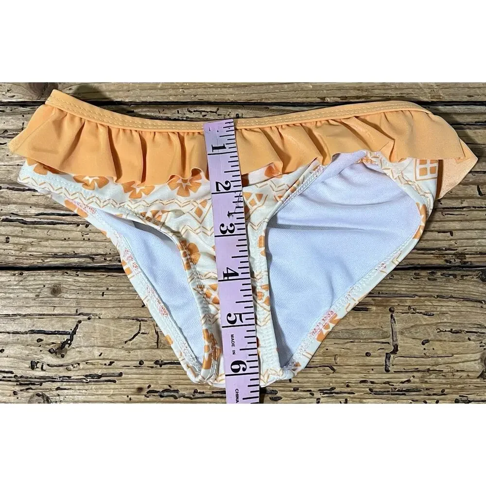 Disney Girl's Size 5T Orange Moana Swimsuit NWOT